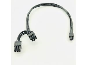 Min 6pin to Dual 6Pin PCI-E Cable for Mac pro G5 to Dual GPU PCIe 6Pin Power Cable for FX4500 8800GT HD4870 9800GT GTX285 GTX470 Min 6pin to Dual 6Pin PCI-E Cable for Mac pro G5 to Dual GPU PCIe 6Pin Power Cable for FX4500 8800GT HD4870 9800GT GTX285 GTX470