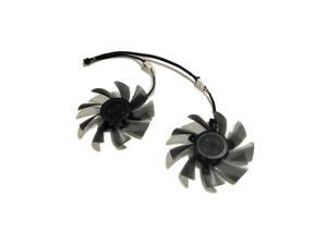 2Pcs/set Computer Radiator Alternaitvie VGA Card Cooler Fans For HIS R9 290 R9 290X iPower Graphics Cooling 2Pcs/set Computer Radiator Alternaitvie VGA Card Cooler Fans For HIS R9 290 R9 290X iPower Graphics Cooling