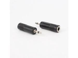 1Pcs 3.5MM Male Plug To 6.35MM Female Jack Mono Adapter Connector Convertor xt