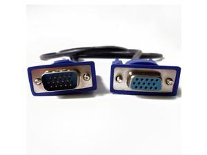 VGA SVGA female to male F/M monitor extension cable for PC, Laptop and TV,Blue,1.5M VGA SVGA female to male F/M monitor extension cable for PC, Laptop and TV,Blue,1.5M