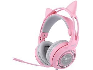 SOMIC G951 Pink Cat Headphones Virtual 7.1 Noise Cancelling Gaming Headphone Vibration Led Usb Headset Girl Headsets For Pc,Pink SOMIC G951 Pink Cat Headphones Virtual 7.1 Noise Cancelling Gaming Headphone Vibration Led Usb Headset Girl Headsets For Pc,Pink