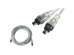 IEEE 1394 Firewire 400 to Firewire 400 Cable, 4 Pin/4 Pin Male / Male 6 FT,As picture IEEE 1394 Firewire 400 to Firewire 400 Cable, 4 Pin/4 Pin Male / Male 6 FT,As picture