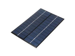 Solar Panel 18V 4.2W Polycrystalline Silicon Solar Panel Portable Solar Cells Charger DIY Solar Module System black,black Solar Panel 18V 4.2W Polycrystalline Silicon Solar Panel Portable Solar Cells Charger DIY Solar Module System black,black