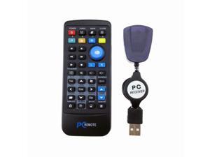 1pcs Wireless PC Remote Control Media Center USB Controller Fly Mouse Remotes for Windows 7 8 10 Vista XP,Black 1pcs Wireless PC Remote Control Media Center USB Controller Fly Mouse Remotes for Windows 7 8 10 Vista XP,Black