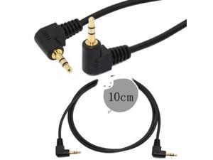 10CM 3.5mm right angle mini plug stereo audio Headphone Extension cable,As picture 10CM 3.5mm right angle mini plug stereo audio Headphone Extension cable,As picture