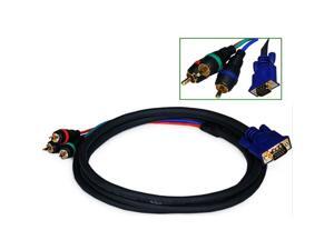1.8m VGA to 3 RCA Component Video Cable,As picture 1.8m VGA to 3 RCA Component Video Cable,As picture