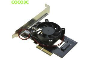 PCI-e 4x to M Key NGFF SSD Adapter for SAMSUNG 950 PRO XP941 PM951 M.2 PCIe 3.0 SSD Desktop Ultra Speed Predator Fan Cooler Kit PCI-e 4x to M Key NGFF SSD Adapter for SAMSUNG 950 PRO XP941 PM951 M.2 PCIe 3.0 SSD Desktop Ultra Speed Predator Fan Cooler Kit