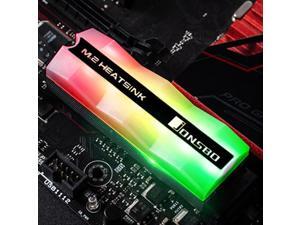 Jonsbo M.2-2 Gorgeous Lighting M.2 SSD Heatsink 5V 3Pin Solid State Hard Disk Cooler Radiator Heat Thermal Cooling pad Jonsbo M.2-2 Gorgeous Lighting M.2 SSD Heatsink 5V 3Pin Solid State Hard Disk Cooler Radiator Heat Thermal Cooling pad