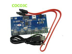 1 to 5 SATA 2.0 Port Multiplier Card adapter 3Gbps SATA II PM converter 1 to 5 SATA 2.0 Port Multiplier Card adapter 3Gbps SATA II PM converter