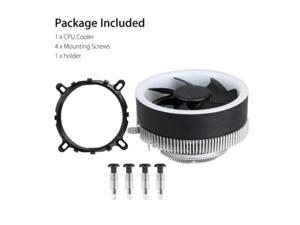 CPU Cooler Cooling Radiator Fan for Intel LGA 1150 1155 1156 775 1366 AMD AM2 AM2+ AM3 AM3+ AM4 3 Pin RGB CPU Cooler CPU Cooler Cooling Radiator Fan for Intel LGA 1150 1155 1156 775 1366 AMD AM2 AM2+ AM3 AM3+ AM4 3 Pin RGB CPU Cooler