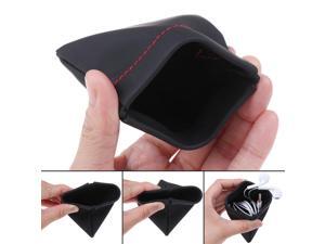 Black Mini Hard Headphone Case Portable Earbuds Pouch box PU Leather Earphone Storage Bag Protective USB Cable Organizer Black Mini Hard Headphone Case Portable Earbuds Pouch box PU Leather Earphone Storage Bag Protective USB Cable Organizer