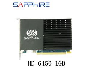 Video Cards SAPPHIRE HD 6450 1GB GPU AMD Radeon HD 6450 GDDR3 Desktop PC Computer Screen Card HDMI Energy-saving Graphics Cards Video Cards SAPPHIRE HD 6450 1GB GPU AMD Radeon HD 6450 GDDR3 Desktop PC Computer Screen Card HDMI Energy-saving Graphics Cards