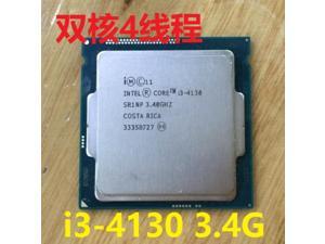 Intel Core i3 4130 I3-4130 i3-4130 3.40GHz 512KB/3MB Socket LGA1150 Haswell CPU Processor SR1NP i3 4130 in stock Intel Core i3 4130 I3-4130 i3-4130 3.40GHz 512KB/3MB Socket LGA1150 Haswell CPU Processor SR1NP i3 4130 in stock