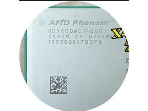 Used  Like New AMD Phenom X4 9600x4 9600 procesador de CPU QuadCORE 23 Ghz 2M 95W  2000GHz am2  9600 puede trabajar