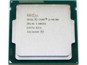 INTEL Core i5 i5-4670K 4670K I5 4670K 3,4 GHz/6MB /4 núcleos/Socket 1150/5 GT/s)Quad Core CPU SR14A puede trabajar