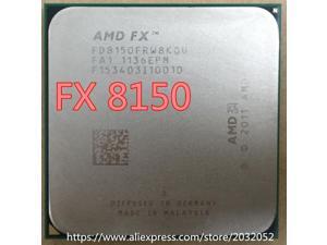 AMD FX-8150 FX 8150 CPU FD8150FRW8KGU 125W 3.6GHz Socket AM3+ 32nm 8MB Octa Core eight Core Desktop scrattered pieces AMD FX-8150 FX 8150 CPU FD8150FRW8KGU 125W 3.6GHz Socket AM3+ 32nm 8MB Octa Core eight Core Desktop scrattered pieces