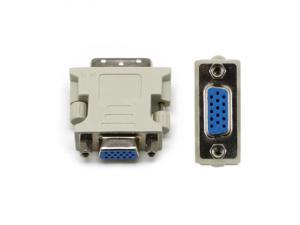 DVI D Male To VGA Female Socket Adapter Converter VGA to DVI 24+5 Pin Male to VGA Female Adapter Converter