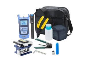 Fiber Optic FTTH Termination Tool Kit With Power Meter Fault Finder Fiber Optic FTTH Termination Tool Kit With Power Meter Fault Finder