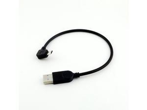 1pcs Right Angle Micro USB Male to USB 2.0 A Male Data Charge Adapter Cable 25cm 1pcs Right Angle Micro USB Male to USB 2.0 A Male Data Charge Adapter Cable 25cm