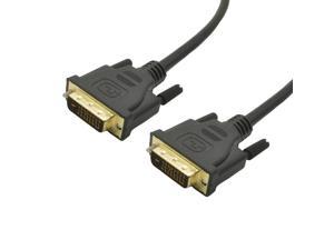 High speed DVI cable 1080p 3D Gold Plated Plug Male-Male DVI TO DVI 24+1 PIN cable 0.5M for LCD DVD HDTV XBOX Monitor