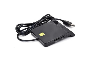 USB SIM Smart Card Reader for Bank Card IC/ID CAC SD TF DNIE ATM Cards USB 2.0 Card Reader for Windows 7 8 10 Linux OS