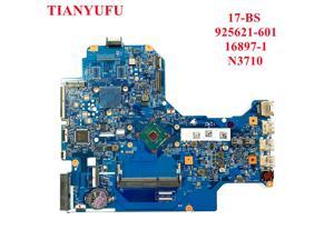 17-BS 17-BS001DS Mainboard For HP Laptop motherboard 925621-601 16897-1 448.0C801.0011 With N3710 CPU motherboard 100% test work