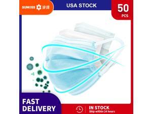 SUNKISS Protective Mask for Daily Use - 50 pcs / box BFE 95% Safety Mask Anti-Pollution 3 Layers Protection Disposable Face Mask High Filtration Efficiency SUNKISS Protective Mask for Daily Use - 50 pcs / box BFE 95% Safety Mask Anti-Pollution 3 Layers Protection Disposable Face Mask High Filtration Efficiency