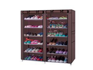 6 Layer 12 Grid Shoe Rack Shelf Storage Closet Organizer Cabinet