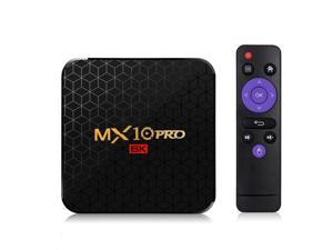 MX10 PRO Smart TV Box Android 90 Allwinner H6 UHD 4K Media Player 6K Image Decoding 4GB  64GB 24G WiFi 100M LAN USB30 H265 VP9