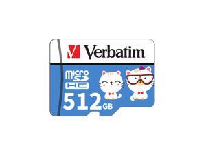 Verbatim Micro SD Card Class10 TF Card 128GB/256GB/512GB Memory Card for Smart Phone Tablet PC Car Recorder (Adapter Not Include) Verbatim Micro SD Card Class10 TF Card 128GB/256GB/512GB Memory Card for Smart Phone Tablet PC Car Recorder (Adapter Not Include)