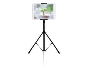 Phone Holder Tripod Fit for 4-12 inches Phone Tablet Black
