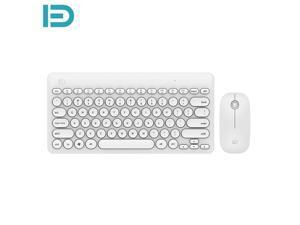 FUDE IK6620 Wireless Keyboard Mouse Combos Curved Keys 0.94in Thin Long Standby Time 2.4GHz Connection For Computer Laptop Desktop PC Notebook All-In-One Multiple System Compatibility FUDE IK6620 Wireless Keyboard Mouse Combos Curved Keys 0.94in Thin Long Standby Time 2.4GHz Connection For Computer Laptop Desktop PC Notebook All-In-One Multiple System Compatibility
