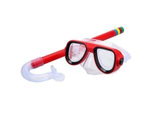 Kids Diving Mask Snorkel Set Anti Fog Goggles Swimming Dry Tube Snorkeling Mask Silicone Freediving Spearfishing for Children Youth Boys and Girls Red Kids Diving Mask Snorkel Set Anti Fog Goggles Swimming Dry Tube Snorkeling Mask Silicone Freediving Spearfishing for Children Youth Boys and Girls Red