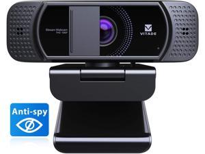 Webcam with Microphone 1080P HD Web Camera, Vitade 672 USB Desktop Web Cam Facecam Video Cam for Streaming Gaming Conferencing