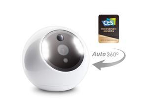 Amaryllo Apollo: 360° Wireless Security Camera with 256-bit Military Grade Encryption, 1080p Night Vision, PTZ, 2-Way Audio, Unlimited Cloud storage, Motion Detection, Phone App, Human voice greeting Amaryllo Apollo: 360° Wireless Security Camera with 256-bit Military Grade Encryption, 1080p Night Vision, PTZ, 2-Way Audio, Unlimited Cloud storage, Motion Detection, Phone App, Human voice greeting