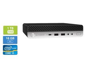 HP 800 G3 MINI Intel Core i5-7500T 2.70 GHz, 16GB, 1TB SSD, Win 10 Pro