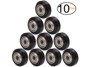 Creality 3D Printer POM Wheel Plastic Pulley Linear Bearing for Ender 3/Ender 3 Pro,CR-7,CR-8,CR-10,CR10S,S4,S5 (Pack of 10) Creality 3D Printer POM Wheel Plastic Pulley Linear Bearing for Ender 3/Ender 3 Pro,CR-7,CR-8,CR-10,CR10S,S4,S5 (Pack of 10)