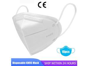 10 pcs KN95 Mask, 5-layer N95 Face Mask Anti Covid-19 Virus, Oral And Nasal Hygiene, Breathable, Dustproof, Nonwoven Fabrics, Work Mask PM2.5 Face Masks - Air Filter Dust Proof Healthy Protective Resp 10 pcs KN95 Mask, 5-layer N95 Face Mask Anti Covid-19 Virus, Oral And Nasal Hygiene, Breathable, Dustproof, Nonwoven Fabrics, Work Mask PM2.5 Face Masks - Air Filter Dust Proof Healthy Protective Resp