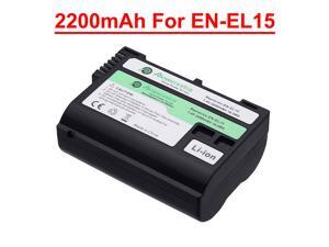 EN-EL15 EN EL15a Battery For Nikon D7500 D7200 D7100 D7000 D850 D750 D500 DSLR EN-EL15 EN EL15a Battery For Nikon D7500 D7200 D7100 D7000 D850 D750 D500 DSLR