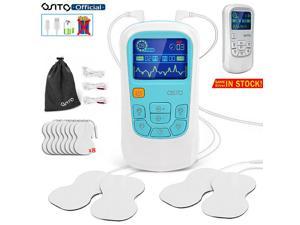 Tens Machine Electrical Massager Pulse Muscle Stimulator Pain Therapy Blue