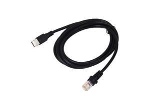BarCode Scanner USB Cable,2M/7FT,Straight Cable for Honeywell MS7120 MS9540 MS9520 MS5145 Barcode Scanner BarCode Scanner USB Cable,2M/7FT,Straight Cable for Honeywell MS7120 MS9540 MS9520 MS5145 Barcode Scanner