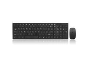 K-06 2.4G Wireless Keyboard and Mouse Combo Computer Keyboard with Mouse Plug and Play for Laptop Black K-06 2.4G Wireless Keyboard and Mouse Combo Computer Keyboard with Mouse Plug and Play for Laptop Black