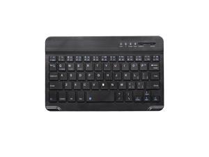 7-inch Wireless BT 3.0 Keyboard Mini Ultra-slim BT Keyboard for Tablet Smartphone Support iOS Windows Android Systems Black 7-inch Wireless BT 3.0 Keyboard Mini Ultra-slim BT Keyboard for Tablet Smartphone Support iOS Windows Android Systems Black