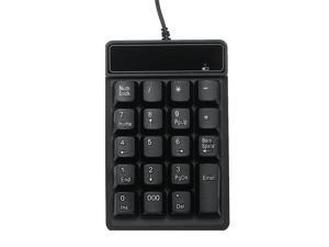 19 Keys Low Noise Mini Numeric Keypad Waterproof USB Wired ABS Material For Microsoft Android And iMac 19 Keys Low Noise Mini Numeric Keypad Waterproof USB Wired ABS Material For Microsoft Android And iMac
