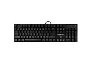 IPASON Mechanical Keyboard 104-key Metal Gaming Keyboard Blue Switch N-key Rollover Backlit Keyboard for Office and Game Use IPASON Mechanical Keyboard 104-key Metal Gaming Keyboard Blue Switch N-key Rollover Backlit Keyboard for Office and Game Use