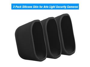3 Pack Silicone Skin for Arlo Light Security Cameras Weatherproof UV-resistant Case , Black 3 Pack Silicone Skin for Arlo Light Security Cameras Weatherproof UV-resistant Case , Black