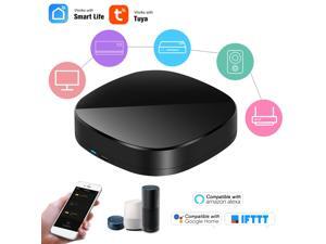 WiFi-IR Remote IR Control Hub Wi-Fi(2.4Ghz) Enabled Infrared Universal Remote Controller For Air Conditioner TV Using Tuya Smart Life APP Compatible with Alexa Google Home IFTTT Voice Control WiFi-IR Remote IR Control Hub Wi-Fi(2.4Ghz) Enabled Infrared Universal Remote Controller For Air Conditioner TV Using Tuya Smart Life APP Compatible with Alexa Google Home IFTTT Voice Control