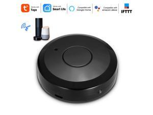 WiFi IR Remote IR Control Hub Wi-Fi(2.4Ghz) Enabled Infrared Universal Remote Controller For Air Conditioner TV Using Tuya Smart Life APP Compatible with Alexa Google Home Voice Control WiFi IR Remote IR Control Hub Wi-Fi(2.4Ghz) Enabled Infrared Universal Remote Controller For Air Conditioner TV Using Tuya Smart Life APP Compatible with Alexa Google Home Voice Control