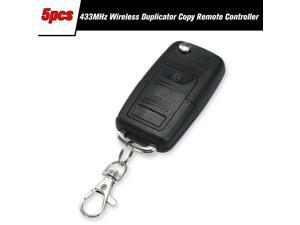 433MHz Wireless Duplicator Copy Remote Controller Clone Remotes Copy Duplicator For Gadgets Car Home Garage,Black,5 Packs 433MHz Wireless Duplicator Copy Remote Controller Clone Remotes Copy Duplicator For Gadgets Car Home Garage,Black,5 Packs