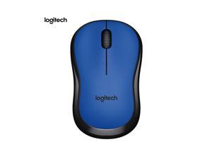 Logitech M220 Wireless Wifi Mouse Ergonomic Silent Mobile Computer Mouse with 2.4G Receiver Blue